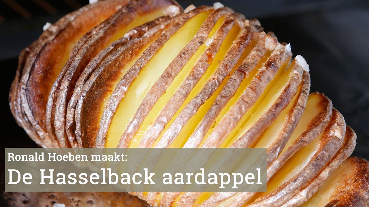 Hasselback aardappel