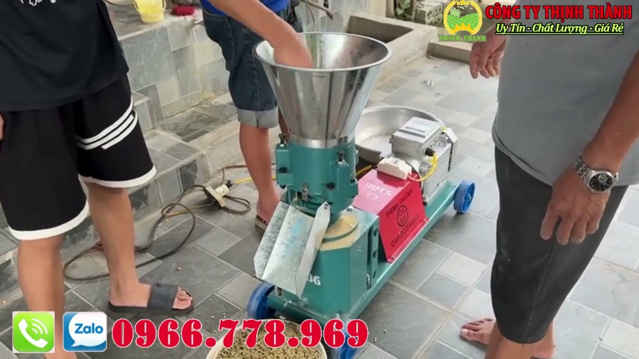 Máy ép cám viên chăn nuôi hộ gia đình Thịnh Thành giảm giá tháng 2/2026