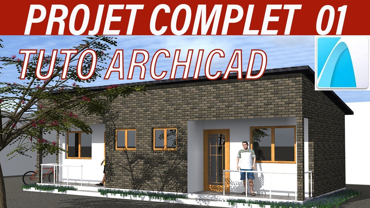 TUTORIEL ARCHICAD EN FRANCAIS [Projet complet 01]
