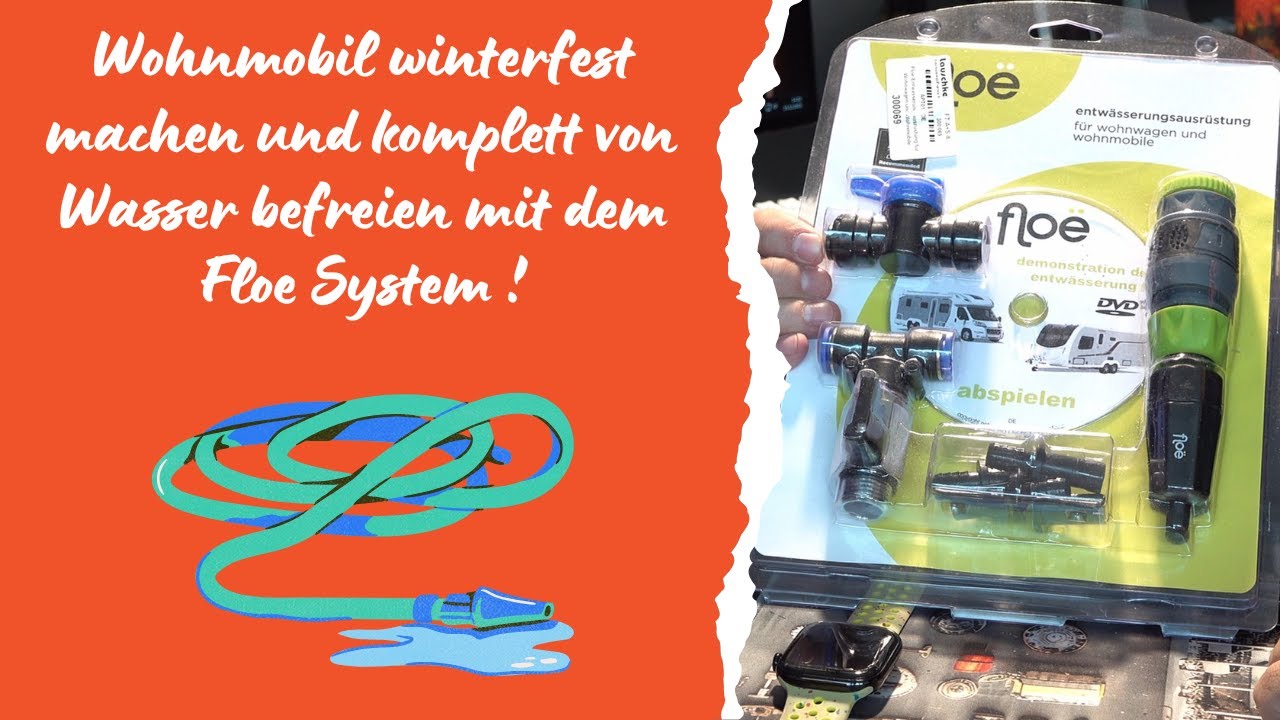 Wohnmobil richtig entwässern Floe-System einbauen – Schritt-für-Schritt-Anleitung