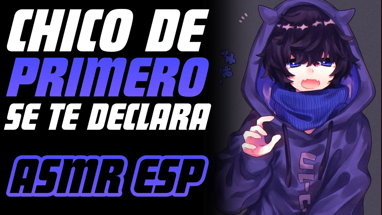 ASMR Chico de primero SE TE DECLARA 🫣💜 asmr roleplay español