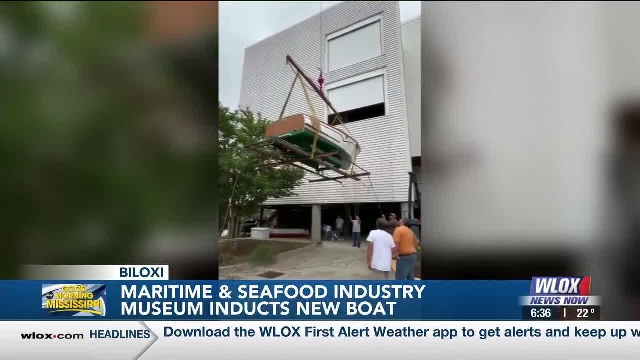 Maritime and Seafood Industry Museum inducts new boat