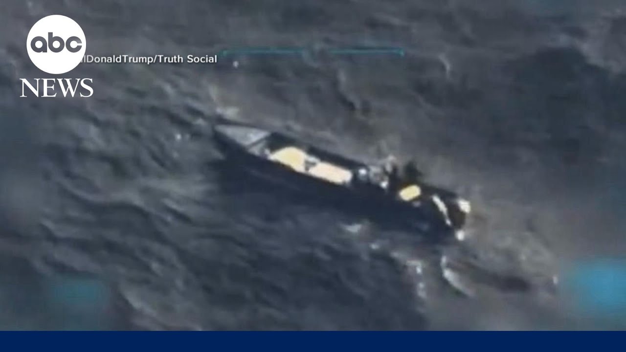 US military bombs small boat in the Caribbean