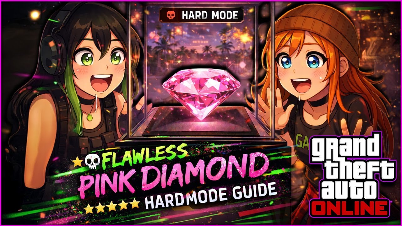 💎 FLAWLESS Cayo Perico Pink Diamond Guide 😈 | HARD MODE