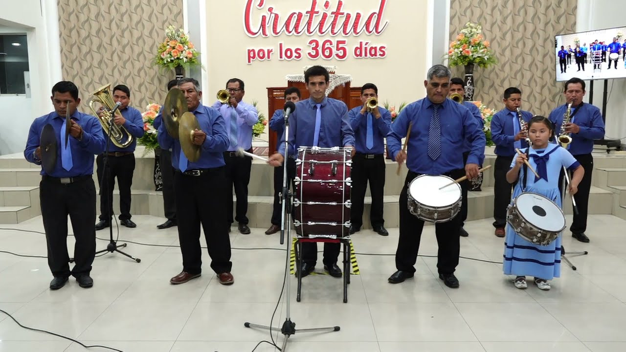 BANDA DE LA IGLESIA CRISTIANA PENTECOSTES DEL MMM EN BARRANCA - PERÚ