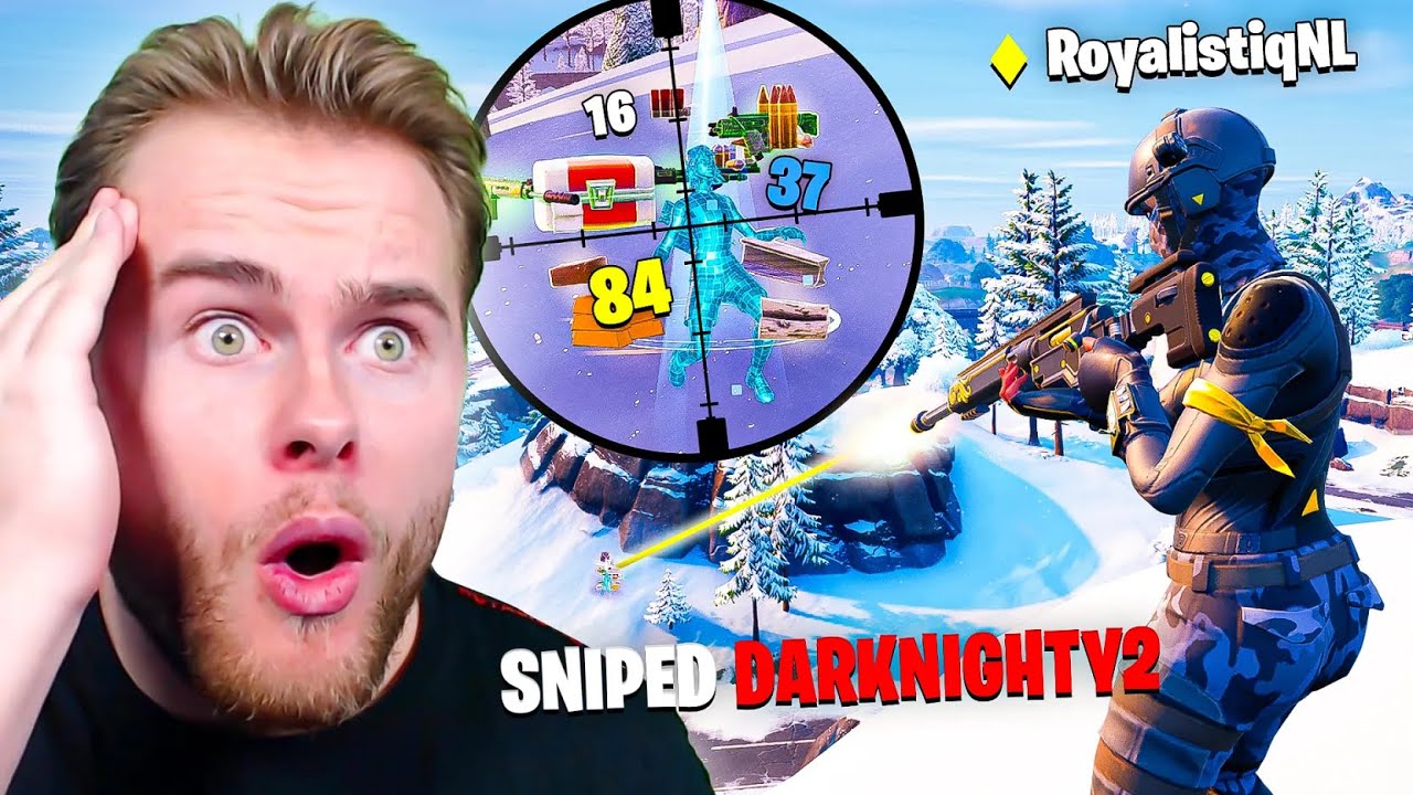 DEZE SNIPE IS NIET NORMAAL! 😱 - Fortnite Battle Royale (Nederlands)