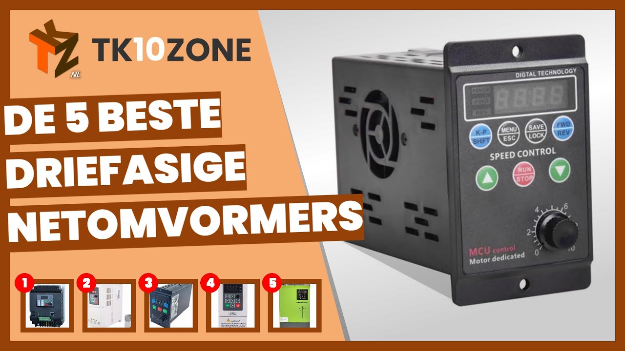 De 5 beste driefasige netomvormers