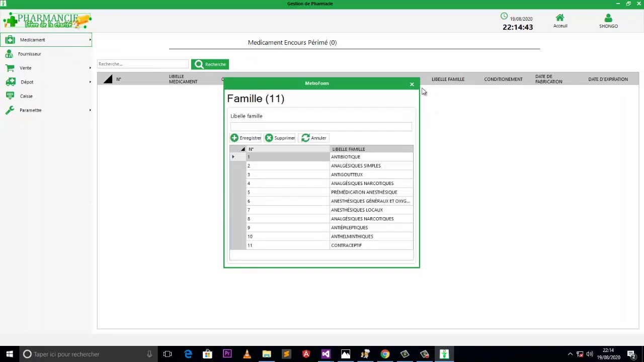 APPLICATION DE GESTION POUR VOTRE PHARMACIE