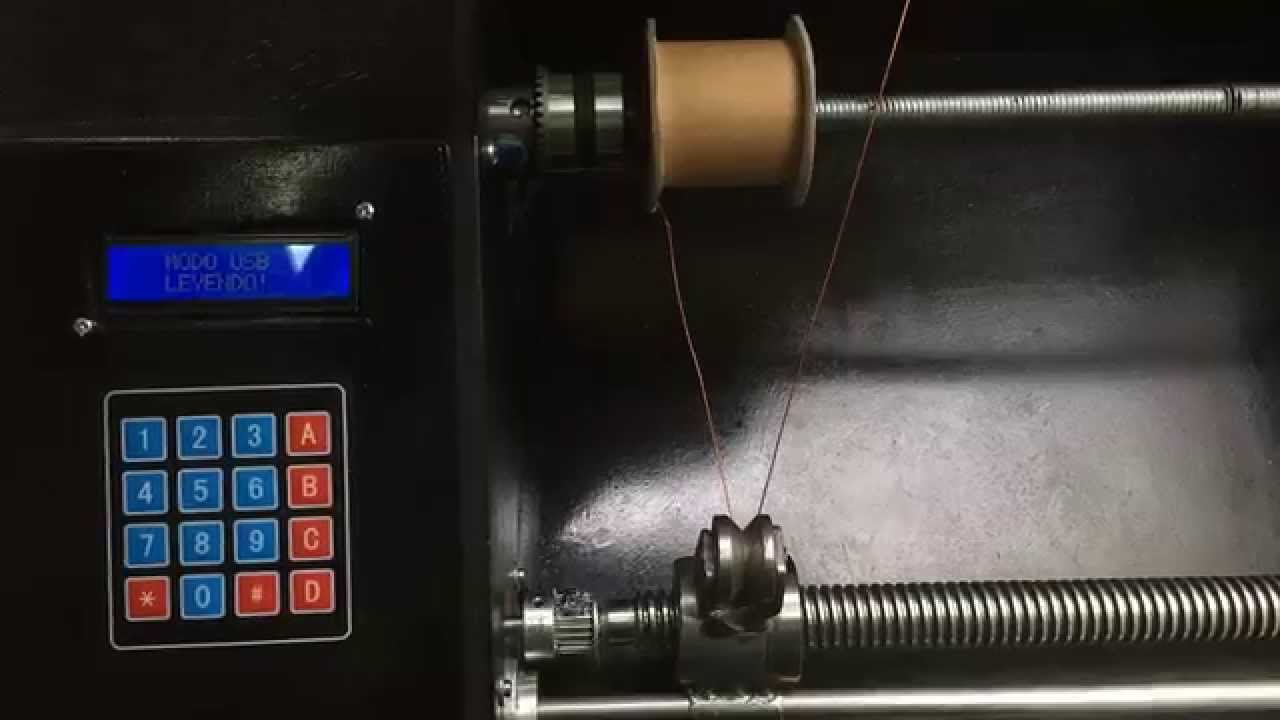 Bobinadora controlada por microcontrolador PIC18f4550