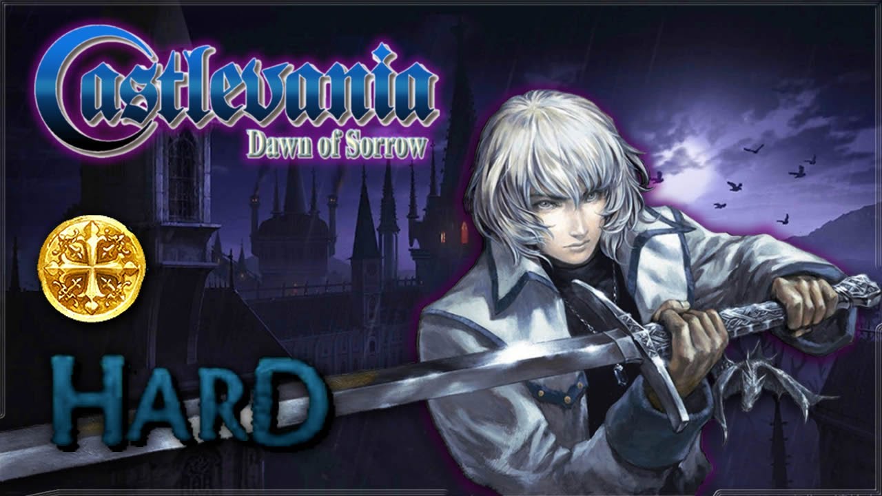 Castlevania: Dawn of Sorrow [NDS] - Hard / Guide 100% / All Souls, Items & Weapon Synthesis