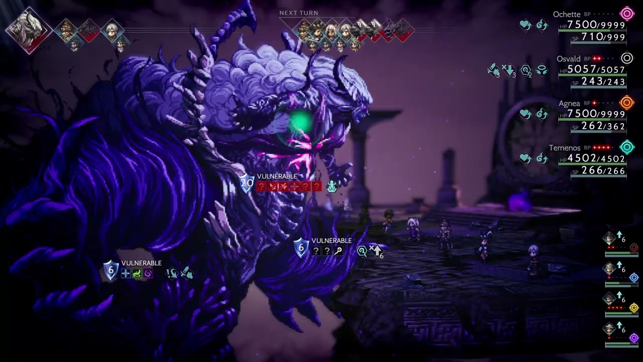 OT2 Extra Battles - True Vide, the Wicked Superboss (LV99)