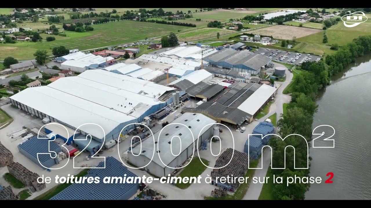 DI Environnement - Désamiantage de toitures sur le site France Prune : zoom sur la phase 2