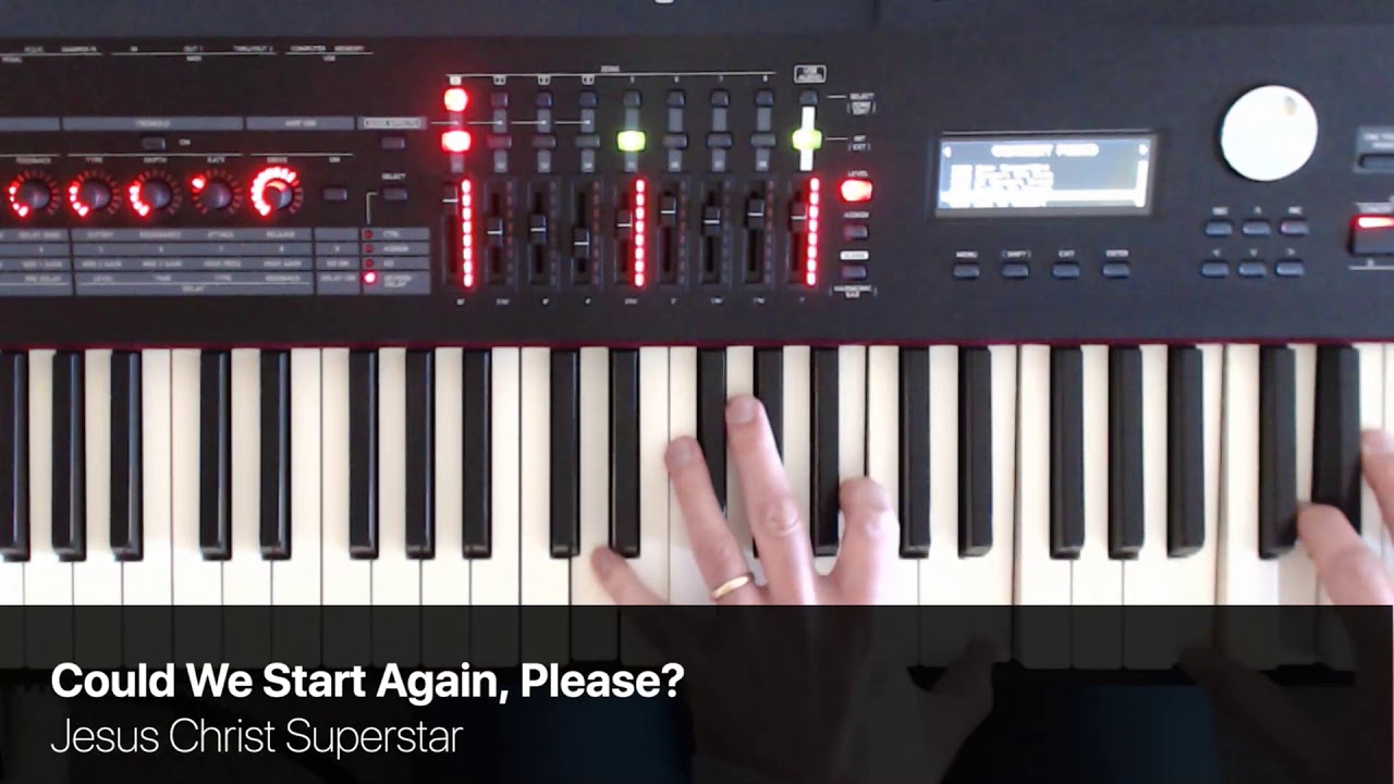 Could We Start Again, Please - Jesus Christ Superstar - Piano Cover