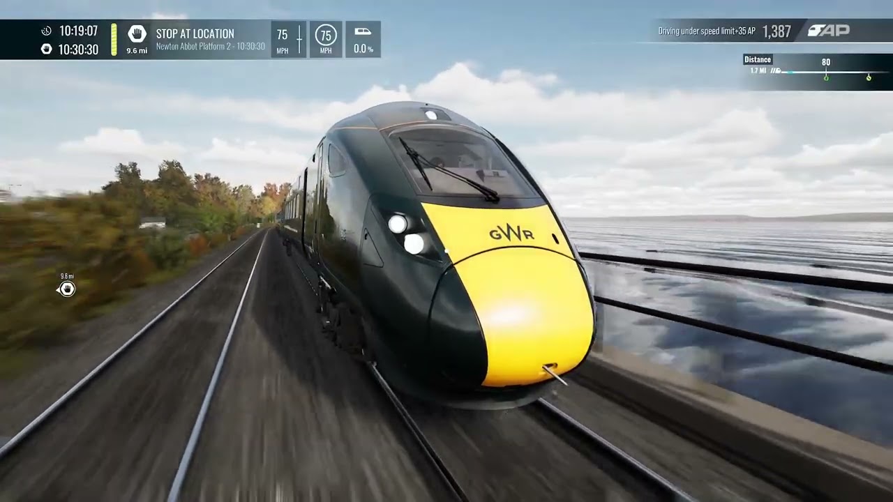 Train Sim World 6 Early Access 1C72 London Paddington to Penzance in a GWR Class 802 Cucumber