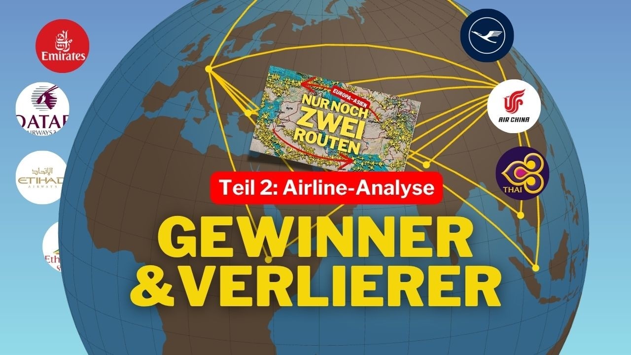 Profitiert Lufthansa, wenn Emirates und Co. wanken? Iran-Krieg: Ver&auml;nderungen im Luftverkehr erkl&auml;rt