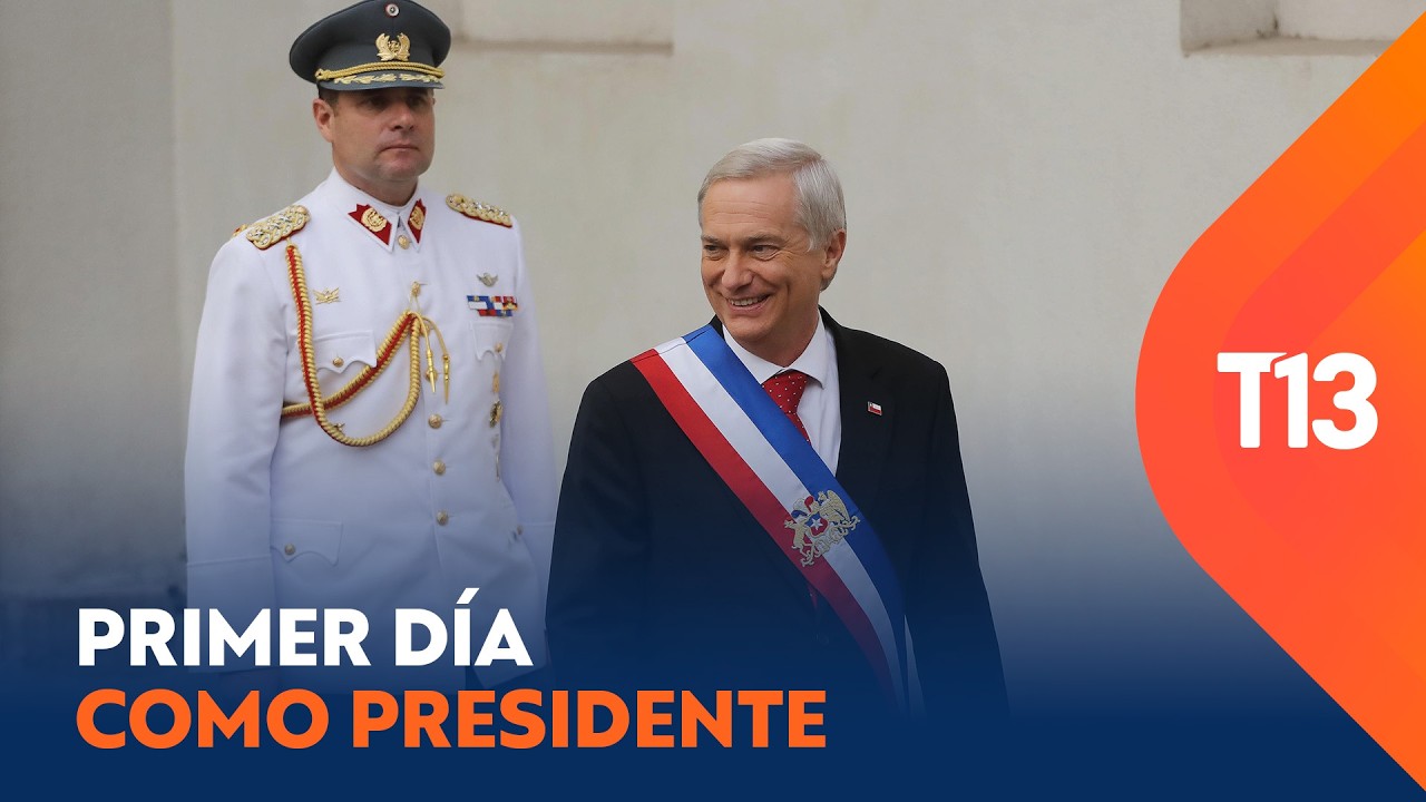 Así fue el primer día de Kast como presidente: participó de homenaje a Piñera