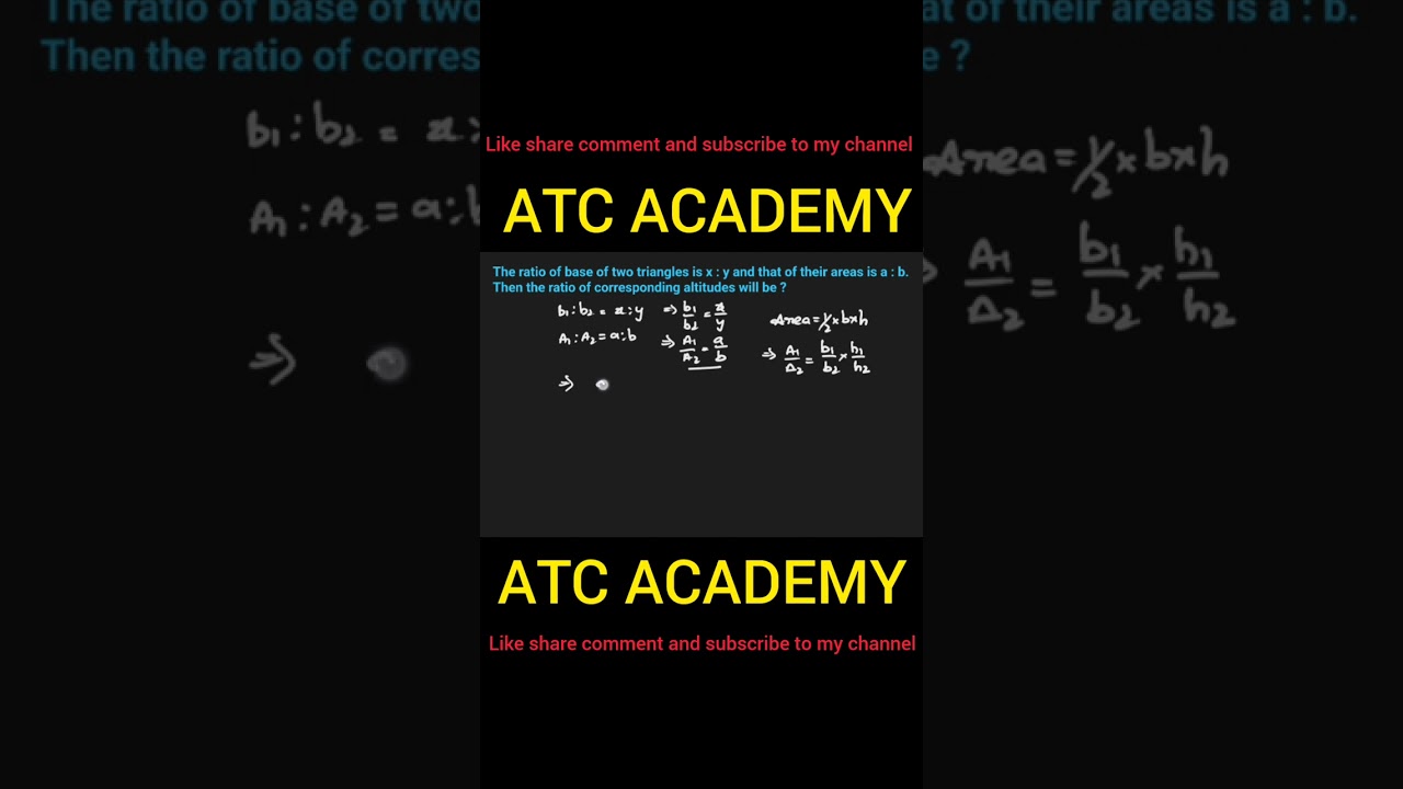 RRB JE | RRB ALP TECHNICIAN | RRB NTPC | Maths by ATC Academy 