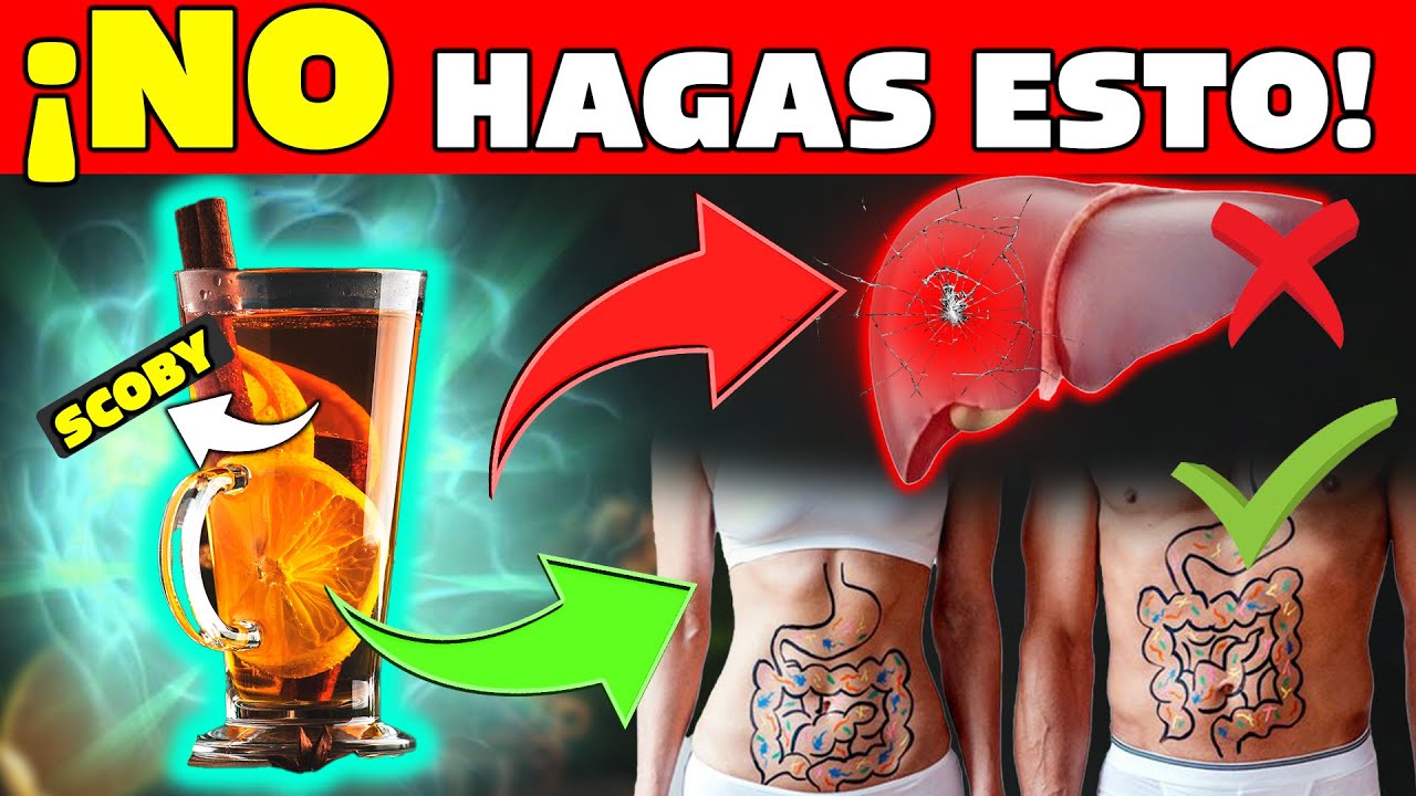 KOMBUCHA: Sus SORPRENDENTES BENEFICIOS y ¡RIESGOS ASOCIADOS! |⚠️NO la tomes SIN VER ESTO☠️