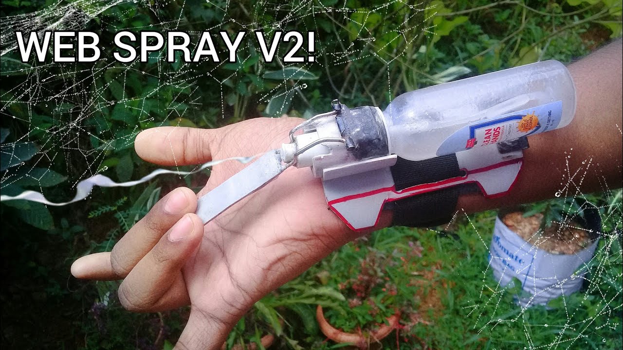 Spider-Man V2 Web Spray has been upgraded to Web Shooter| web fluid formula.