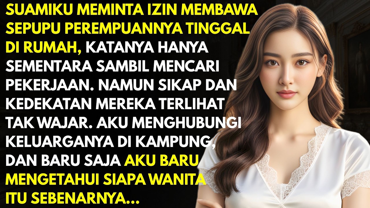 SUAMIKU MEMBAWA SEPUPUNYA TINGGAL DIRUMAH BERSAMAKU - TAPI AKU SYOK SAAT MENGETAHUI TERNYATA DIA...