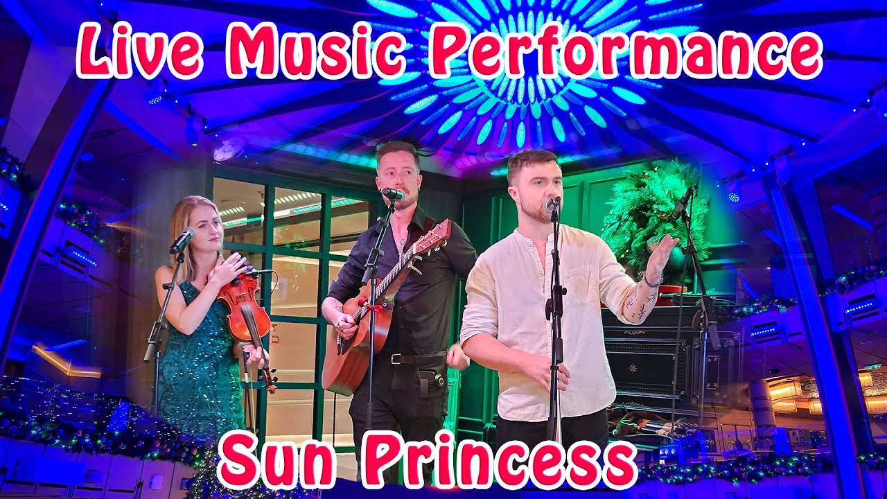 Sun Princess: O'Malley's Irish Pub Live Music Performance