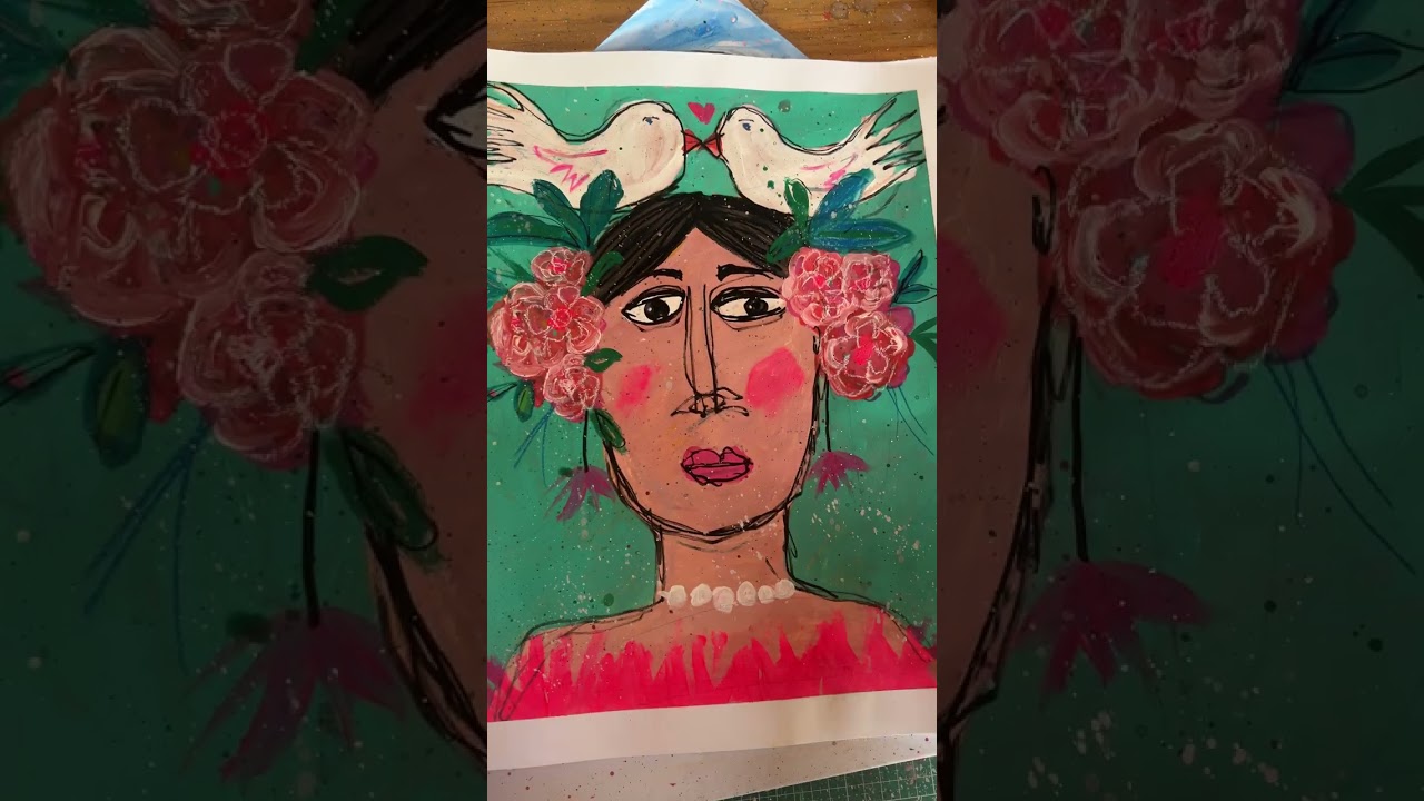 Paintings for week 16 in lieu of sketch booking 