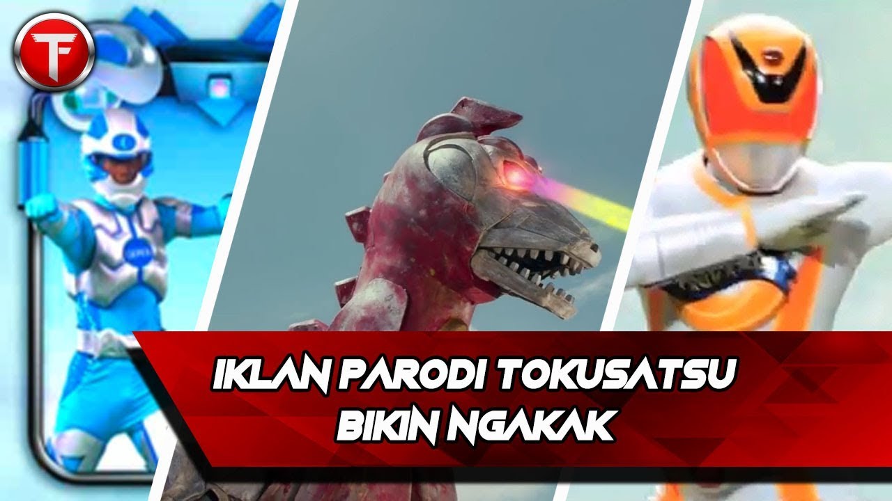 10 Parodi Tokusatsu Dalam Iklan TV Indonesia
