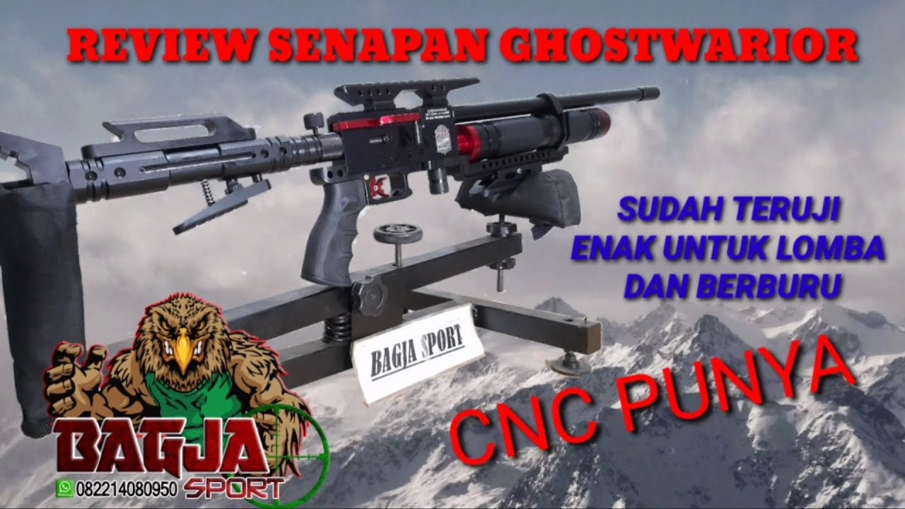 REVIEW SENAPAN GARANG PCP GHOST WARRIOR || LOMBA & BERBURU BERANI!!!