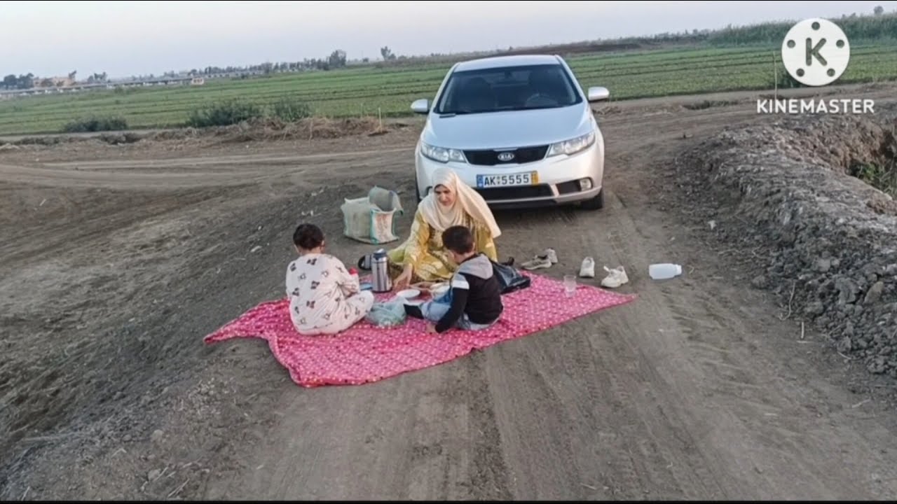 قضينا يوم أنا واولادي في أرض حمايا وزرعنا أشجار🌳 هنخليها جنه 👌