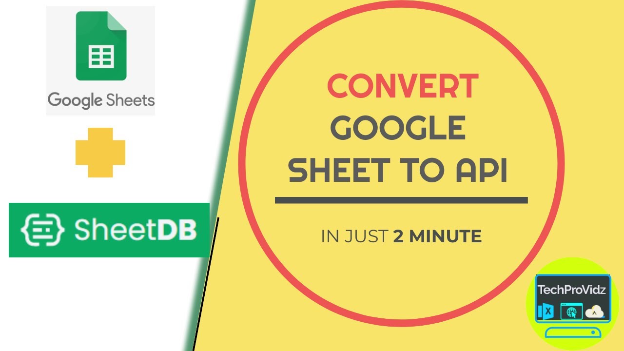 Convert Google Sheet to API in 2 minutes | No Code | Serverless