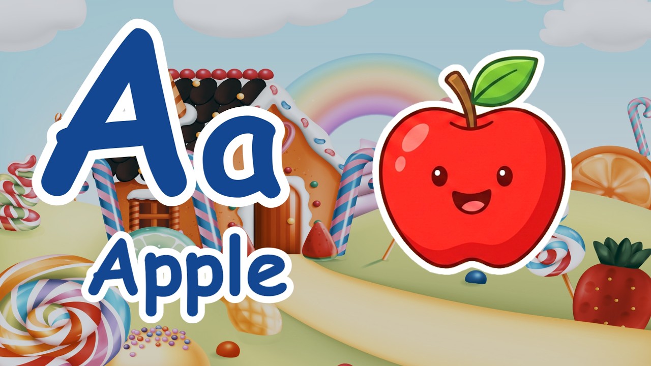 The Candy ABC Alphabet House🍭| Letters for Kids | Best Learn🍬