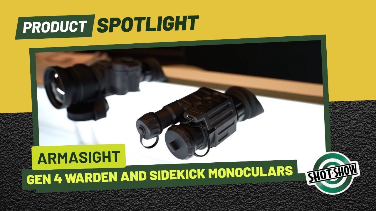 Armasight Gen 4 Warden and Sidekick Thermal Monoculars | SHOT TV Product Spotlight
