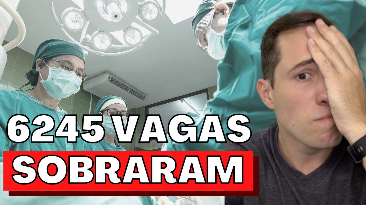 VOCÊ SABIA QUE SOBRAM VAGAS DE RESIDÊNCIA NO BRASIL? - Demografia Médica EP#05