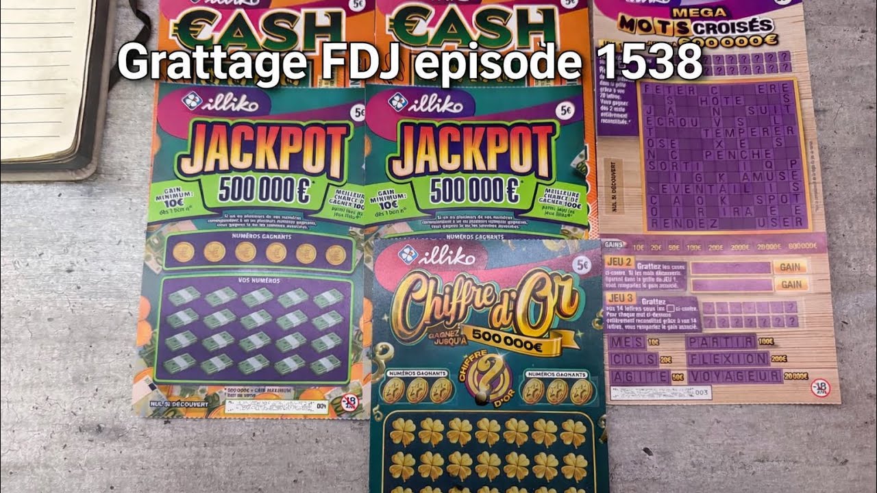 Grattage FDJ épisode 1538