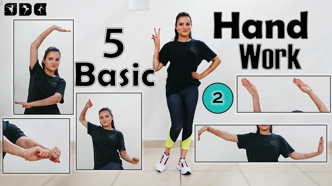 5 Easy and Basic HANDWORK - 2 | Easy steps for beginners | Shipra's Dance Class