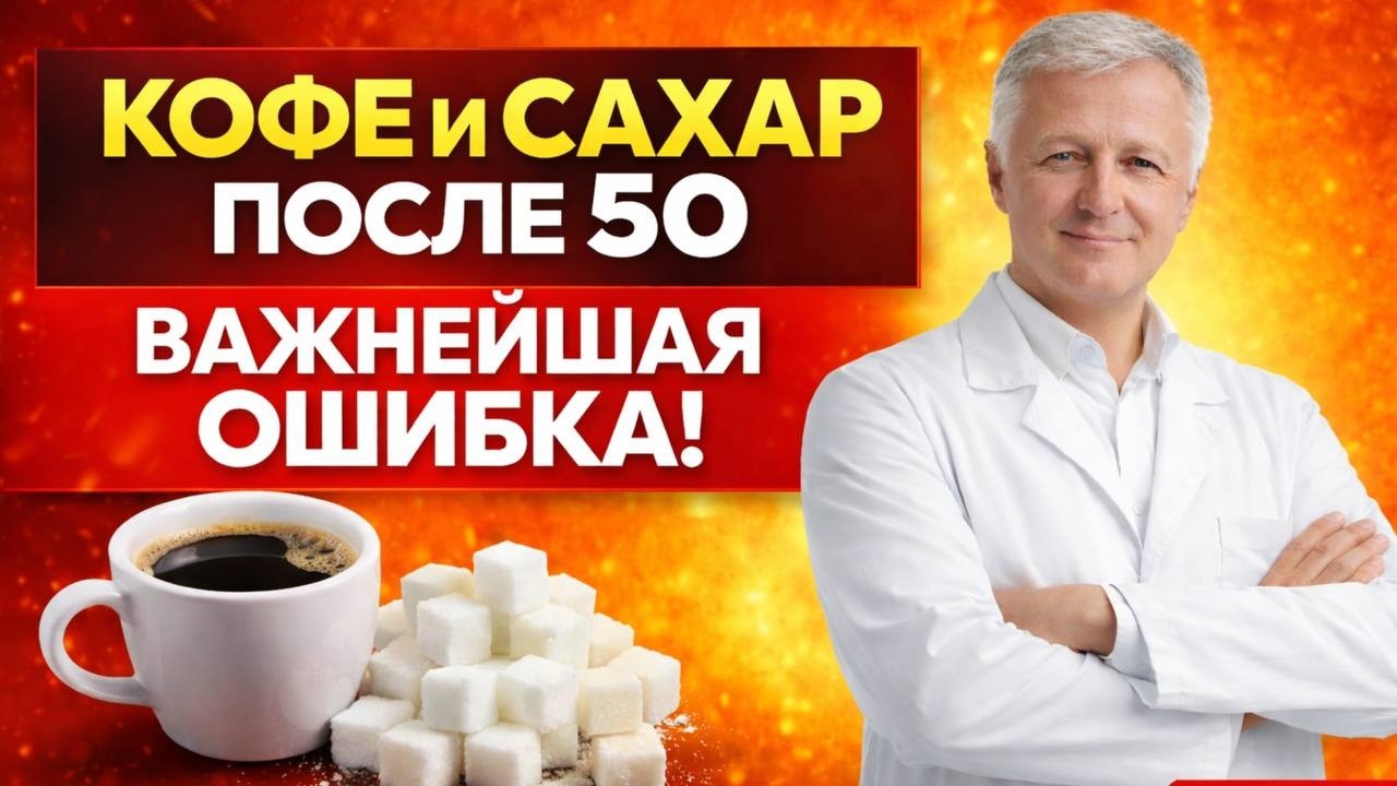 После 50 не пейте кофе так: эта утренняя ошибка тихо повышает сахар в крови