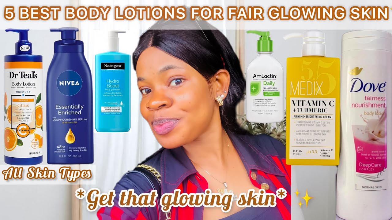BEST BODY LOTION FOR FAIR SKIN | GLOWING SKIN *Get That Glowing Skin* Light Skin Creams #glowingskin