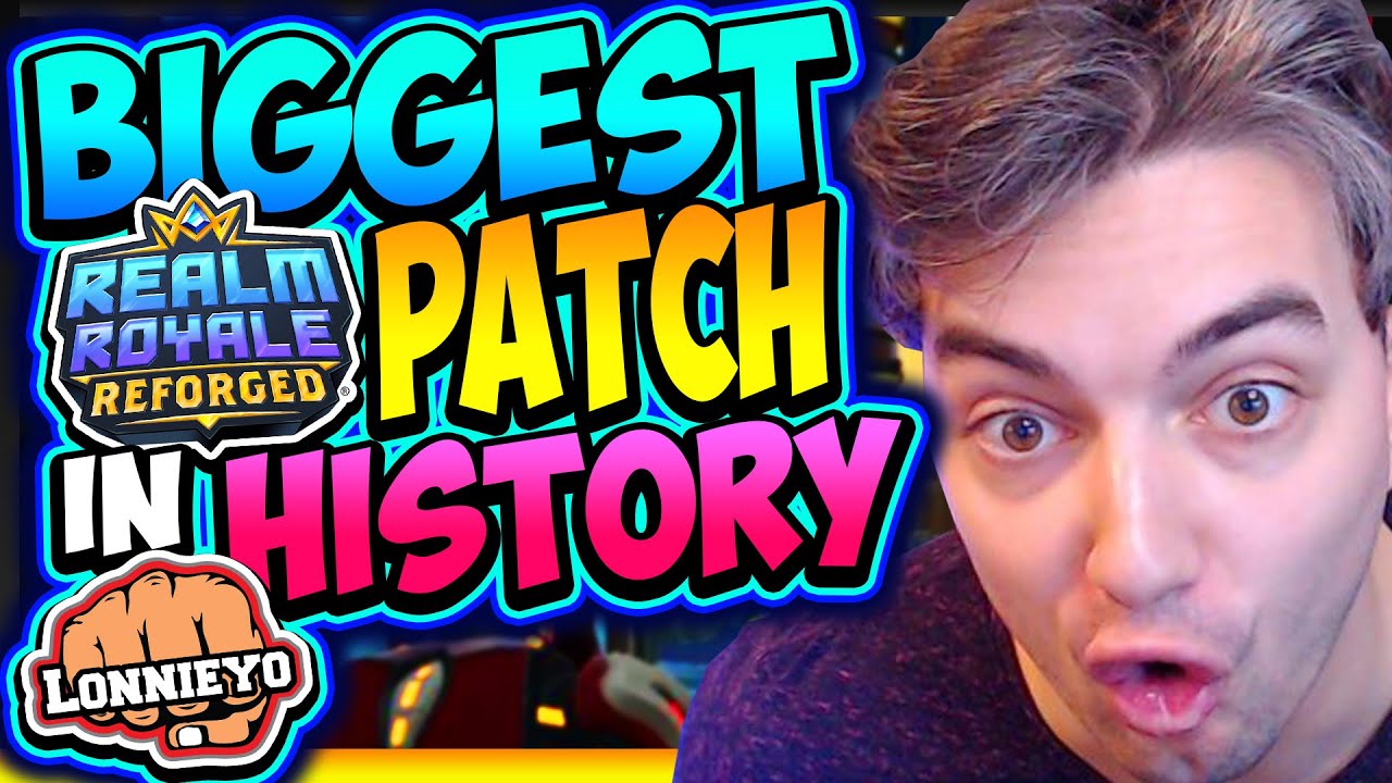 Exploring *THE BIGGEST* Realm Royale Patch in History