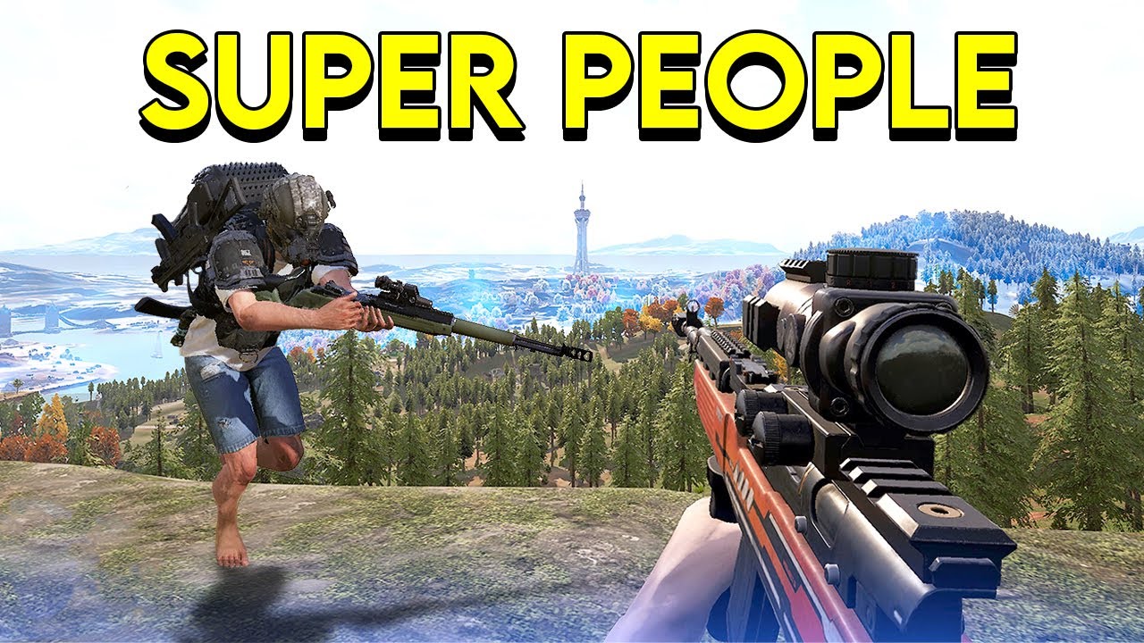SUPER PEOPLE &mdash; это безумная королевская битва.
