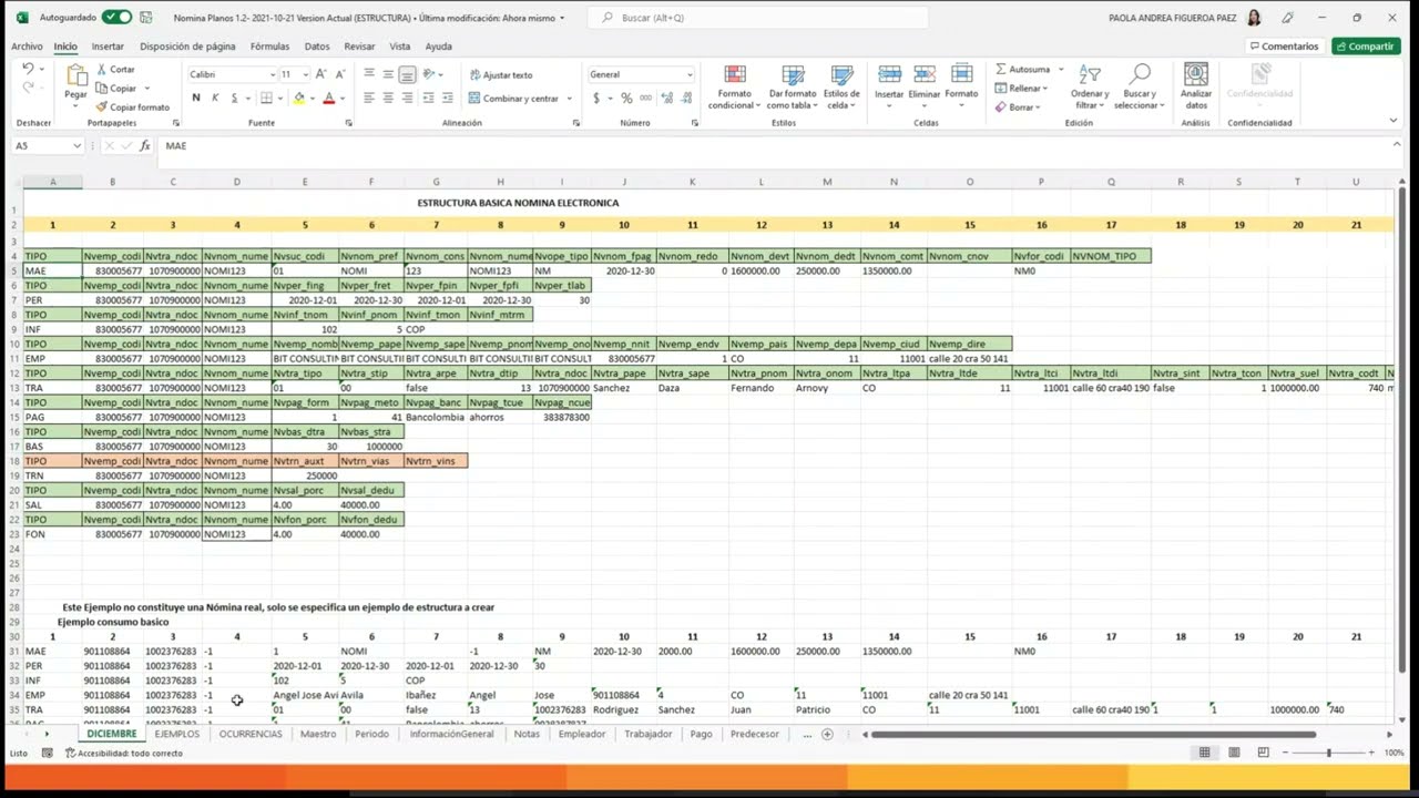 Capacitación: Nómina Electrónica - Archivo Plano 28/01/2022