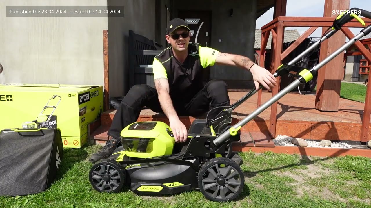 Kosiarka dla wymagających – RYOBI RY18LMX46A. Co sądzi o niej nasz tester Jacek?