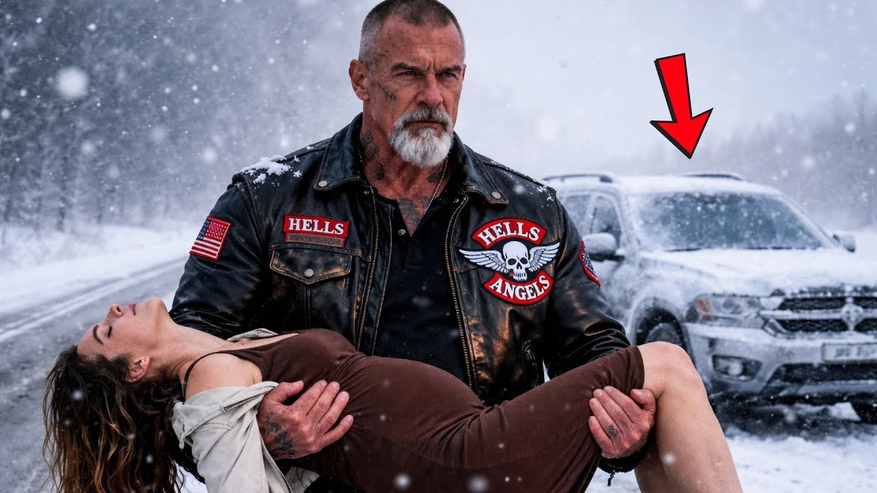 Er schloss seine schwangere Frau im Auto ein und ging mit der Geliebten – ein Hells Angel griff ein.