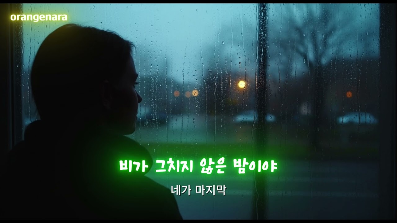 떠난 사람을 생각하며 부르는 노래(비가 그치지 않은 밤이야)