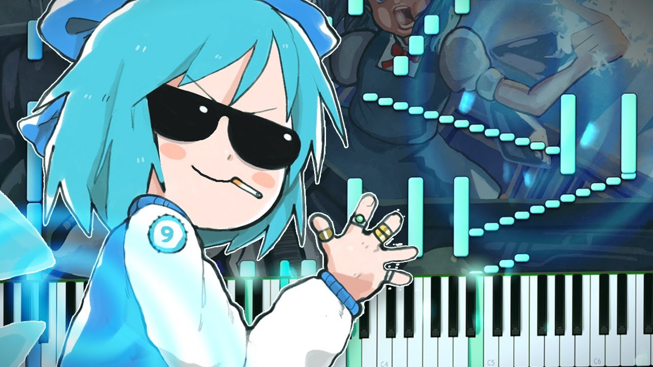 Cirno's Perfect Math Class ⑨ IOSYS | Marasy's Version | Piano Tutorial