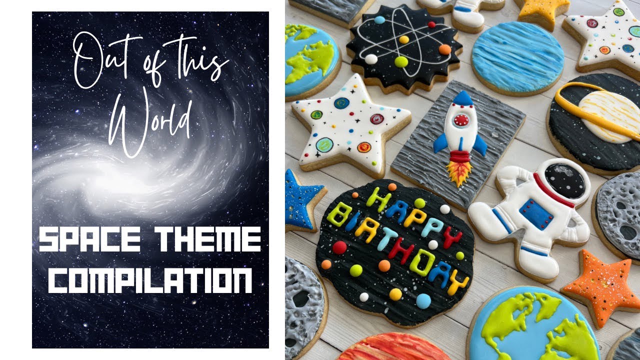 🚀🌎 DECORATED SUGAR COOKIE SOLAR SYSTEM COMPILATION 🌎🚀