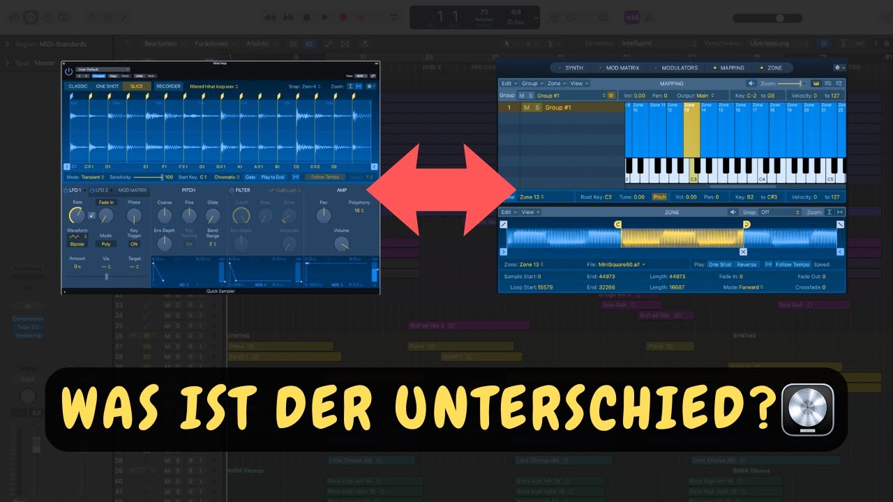 Sampler in Logic Pro 11 (genial & einfach)