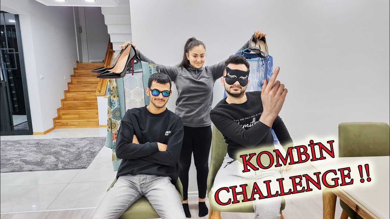 KOMBİNİNİ KENDİN SEÇ CHALLENGE !! GÜLMEMEK İMKANSIZ