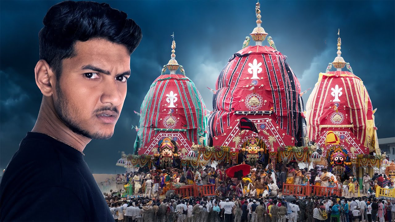 Inside India's BIGGEST Religious Festival with 50 Lakh People! 🤯 (Jagannath Puri Rathyatra)