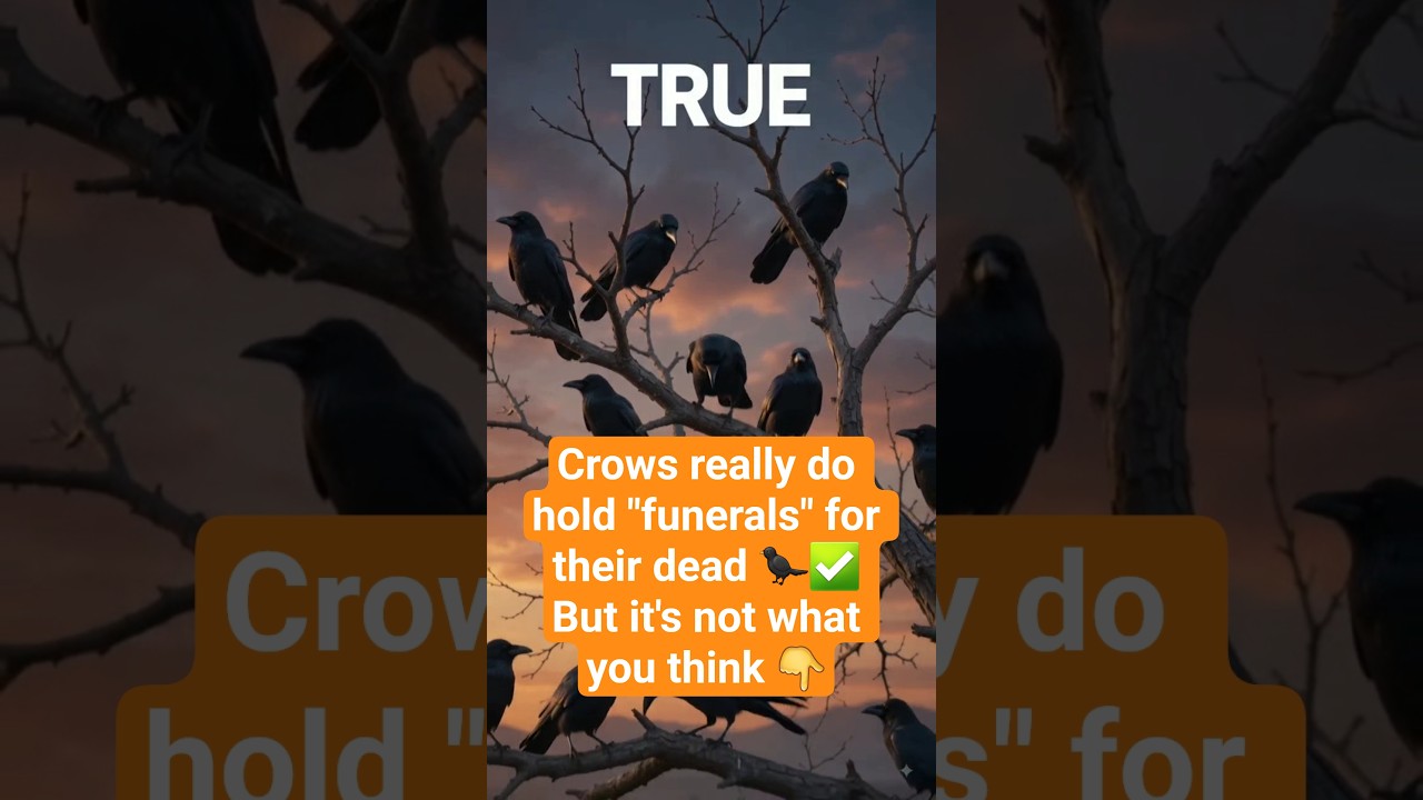 Crows really do hold 