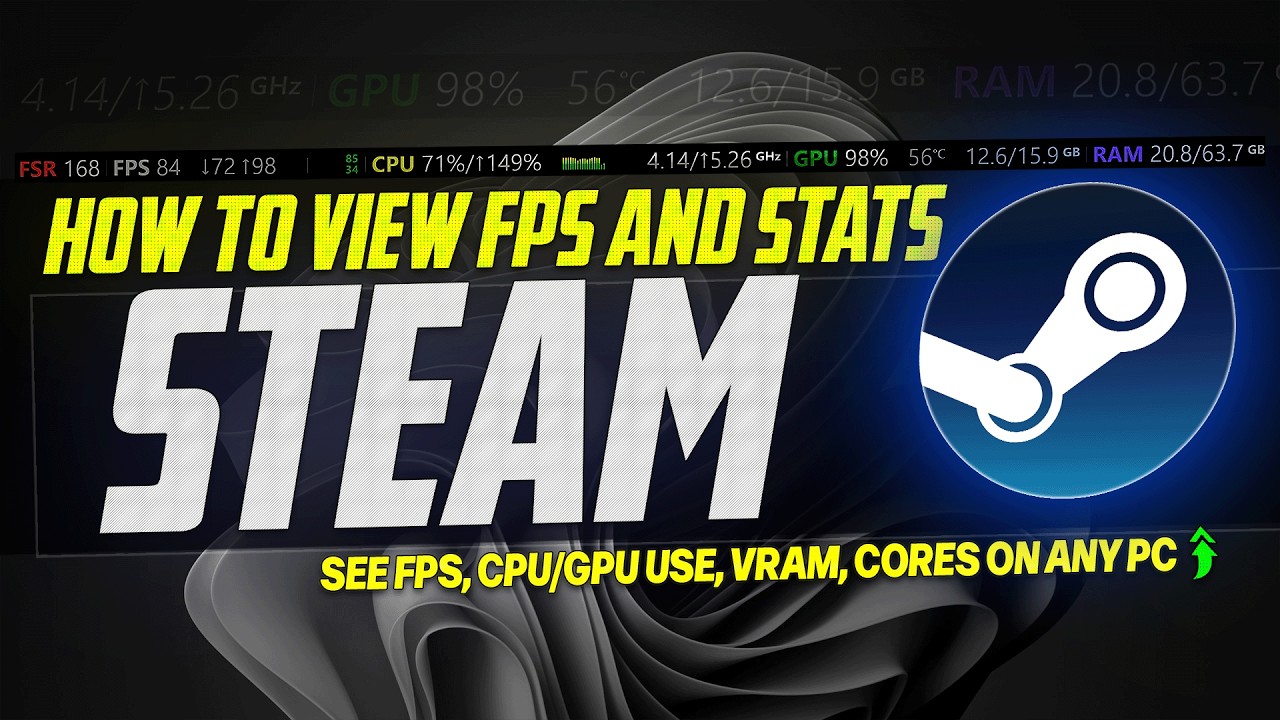 Steam Overlay Shows All Your FPS Stats Now!